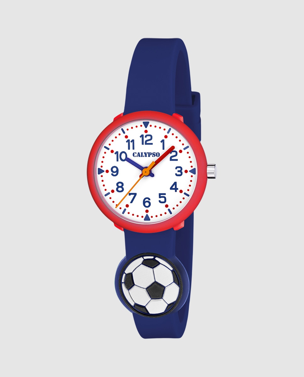 Relógio Infantil K5845/6 My First Watch de Borracha em Azul Azul-1