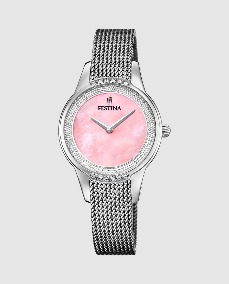 Relógio F20494/5 Mademoiselle de Aço Prateado Prata-1