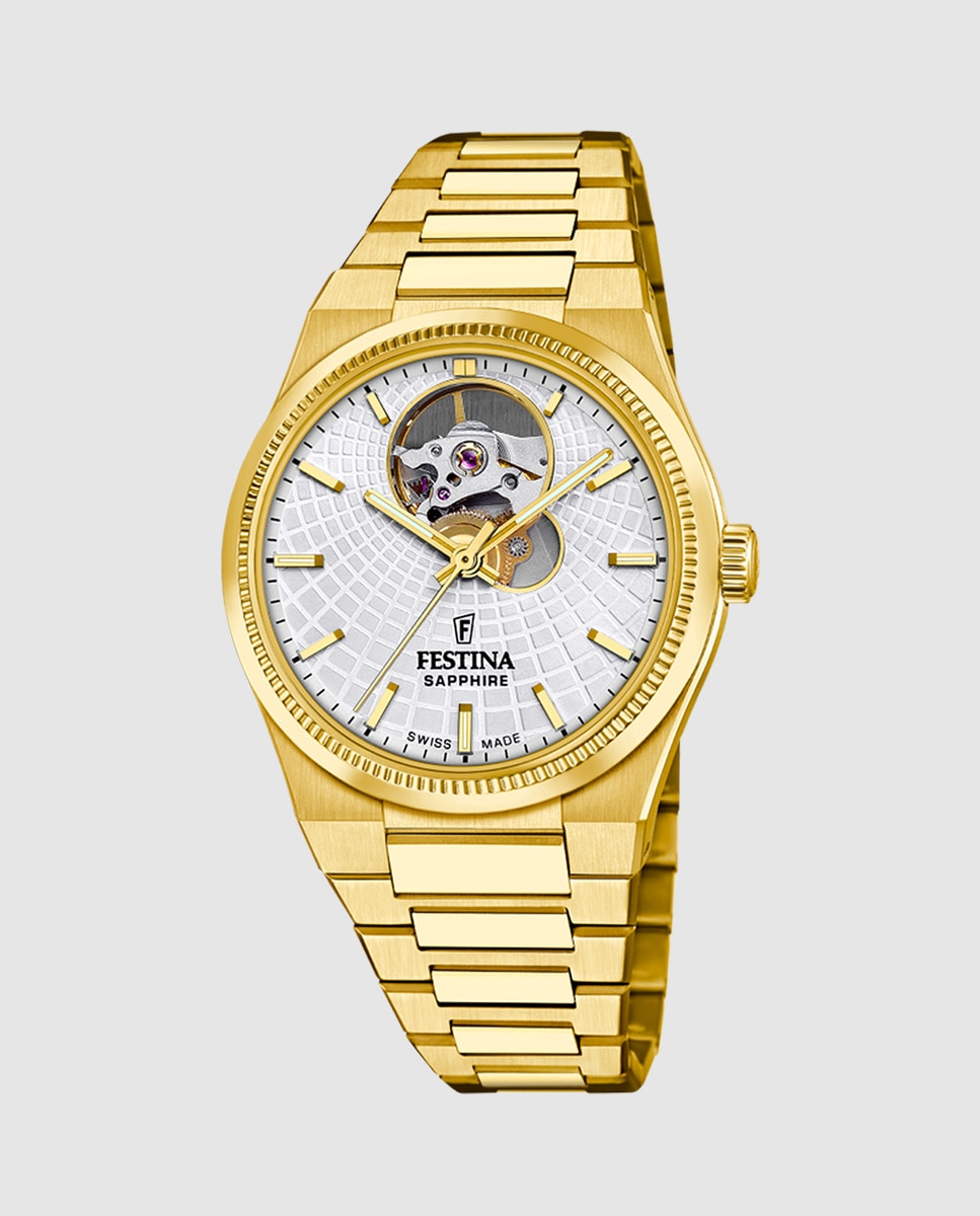 Relógio F20064/1 Automatic de Aço Dourado Ouro-1