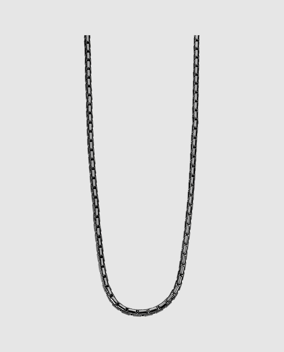 Corrente Lotus Style Ls2367-1 3 Men In Black de Aço Inoxidável 316l com Acabamento Brilhante Preto-1
