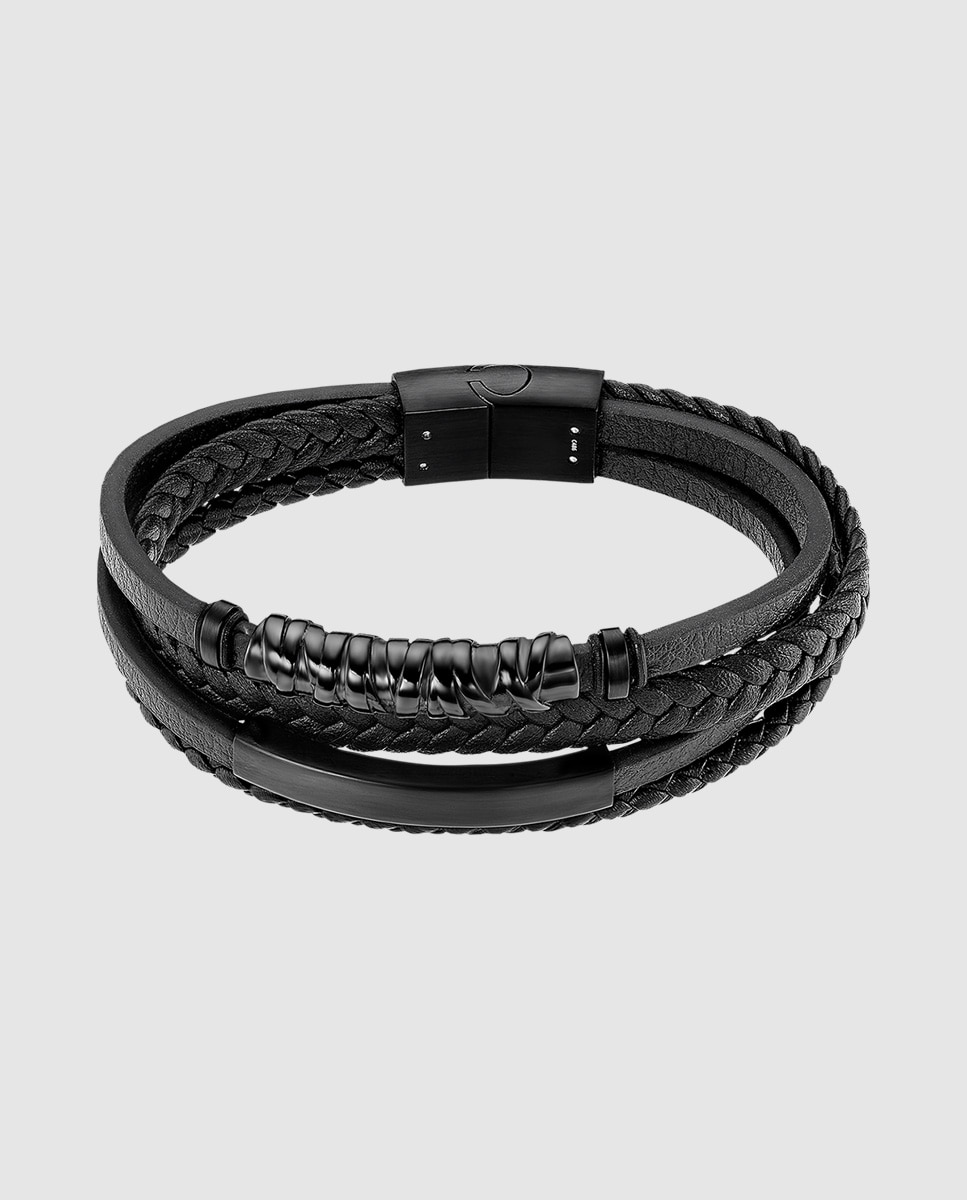 Pulseira Lotus Style Ls2384-2/1 Men In Black de Aço Inoxidável Preto-1