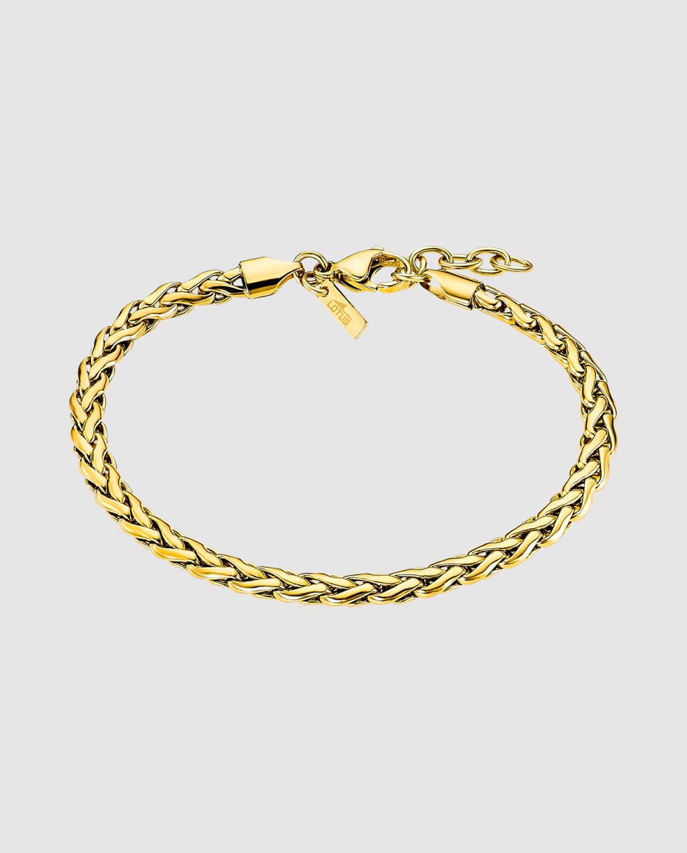 Pulseira Lotus Style Ls2366-2/2 Urban Man de Aço Inoxidável com Acabamento Brilhante Dourado-1