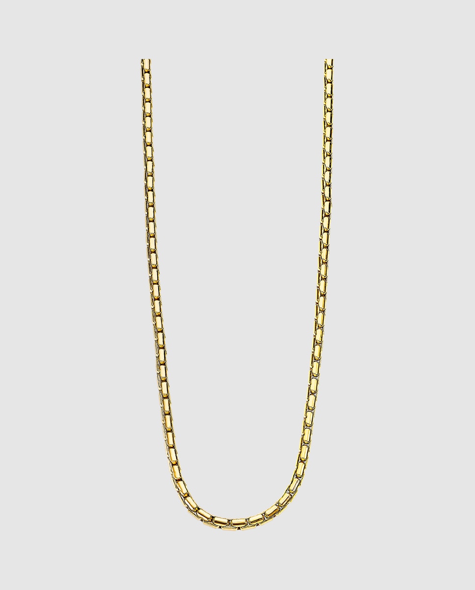 Corrente Lotus Style Ls2367-1 2 Men In Black de Aço Inoxidável 316l com Acabamento Brilhante Dourado-1