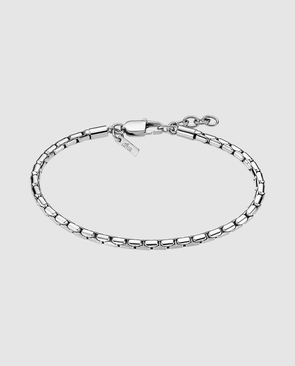 Pulseira Lotus Style Ls2367-2/1 Men In Black de Aço Inoxidável 316l com Acabamento Brilhante Prateado-1