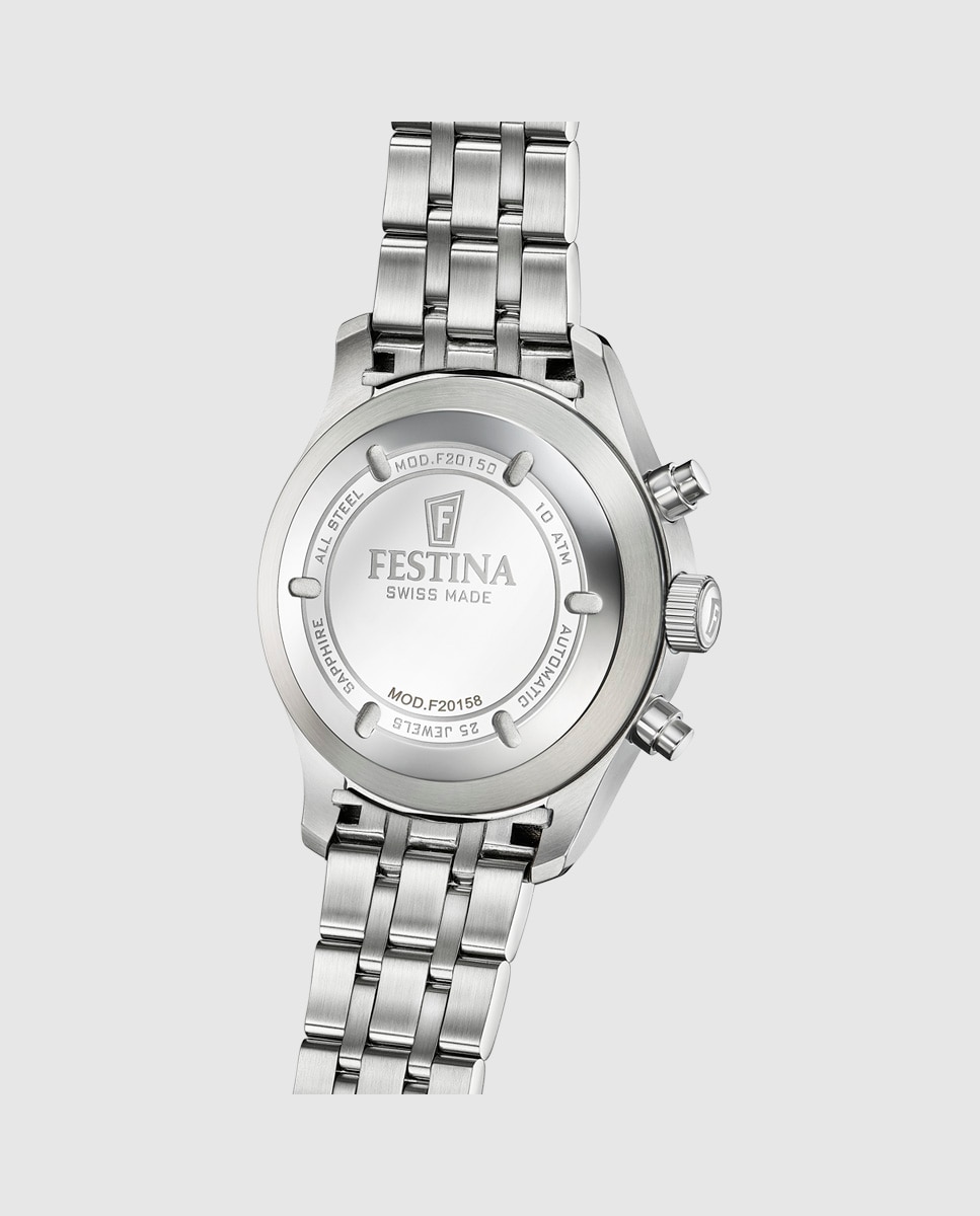 Relógio F20158/2 Automatic de Aço Prateado Prata-2