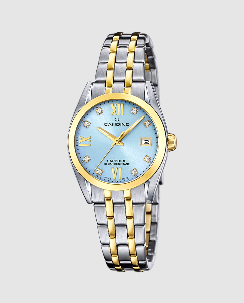 Imagem 0 de Relógio C4704/g Classic Ladies de Aço Multicolor
