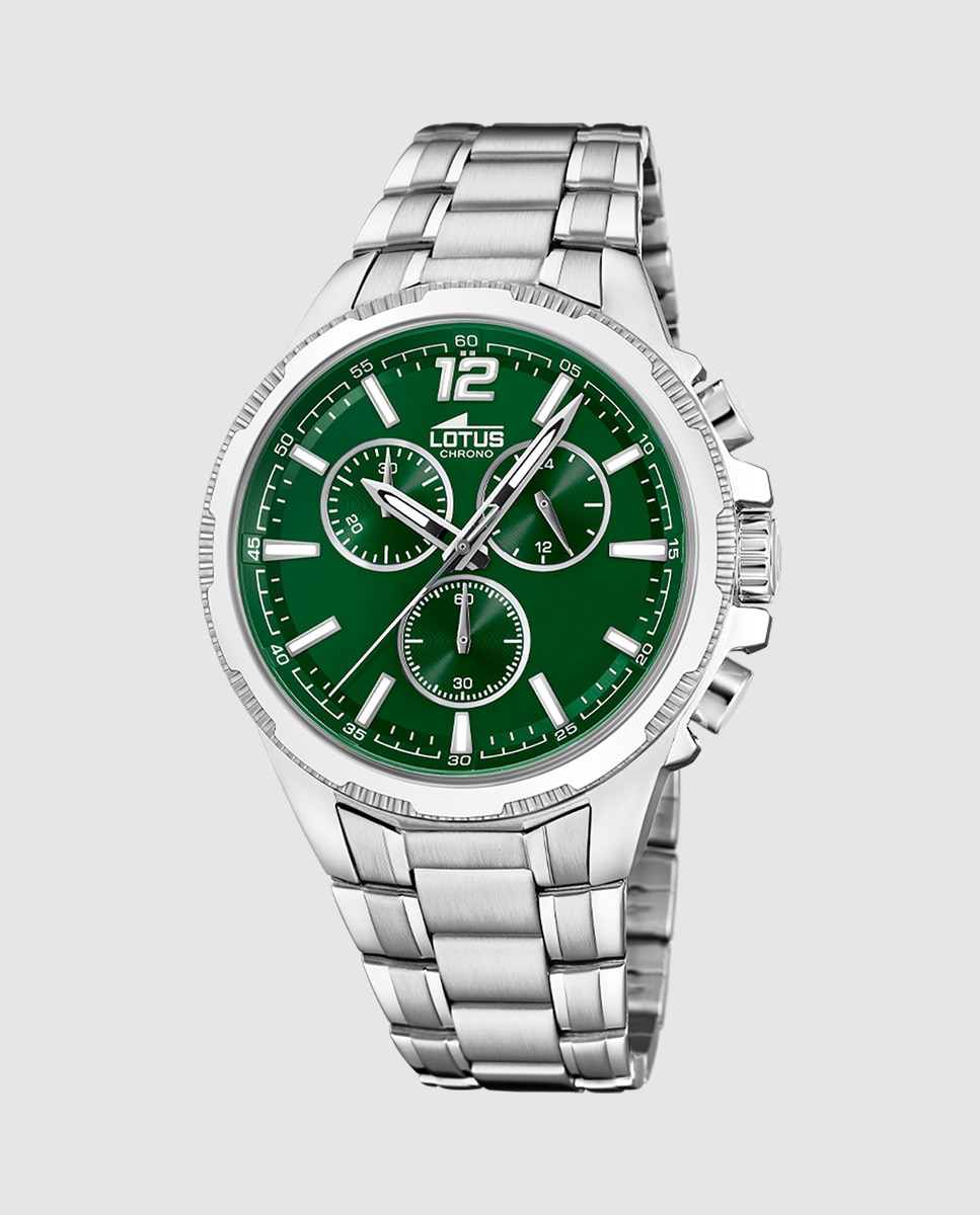 Relógio 18991/3 Chrono de Aço Prateado Prata-1