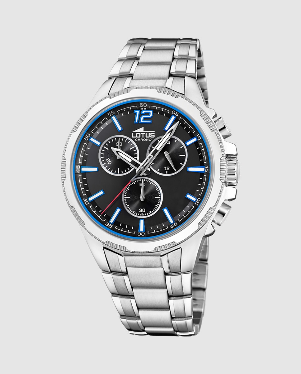 Relógio 18991/1 Chrono de Aço Prateado Prata-1