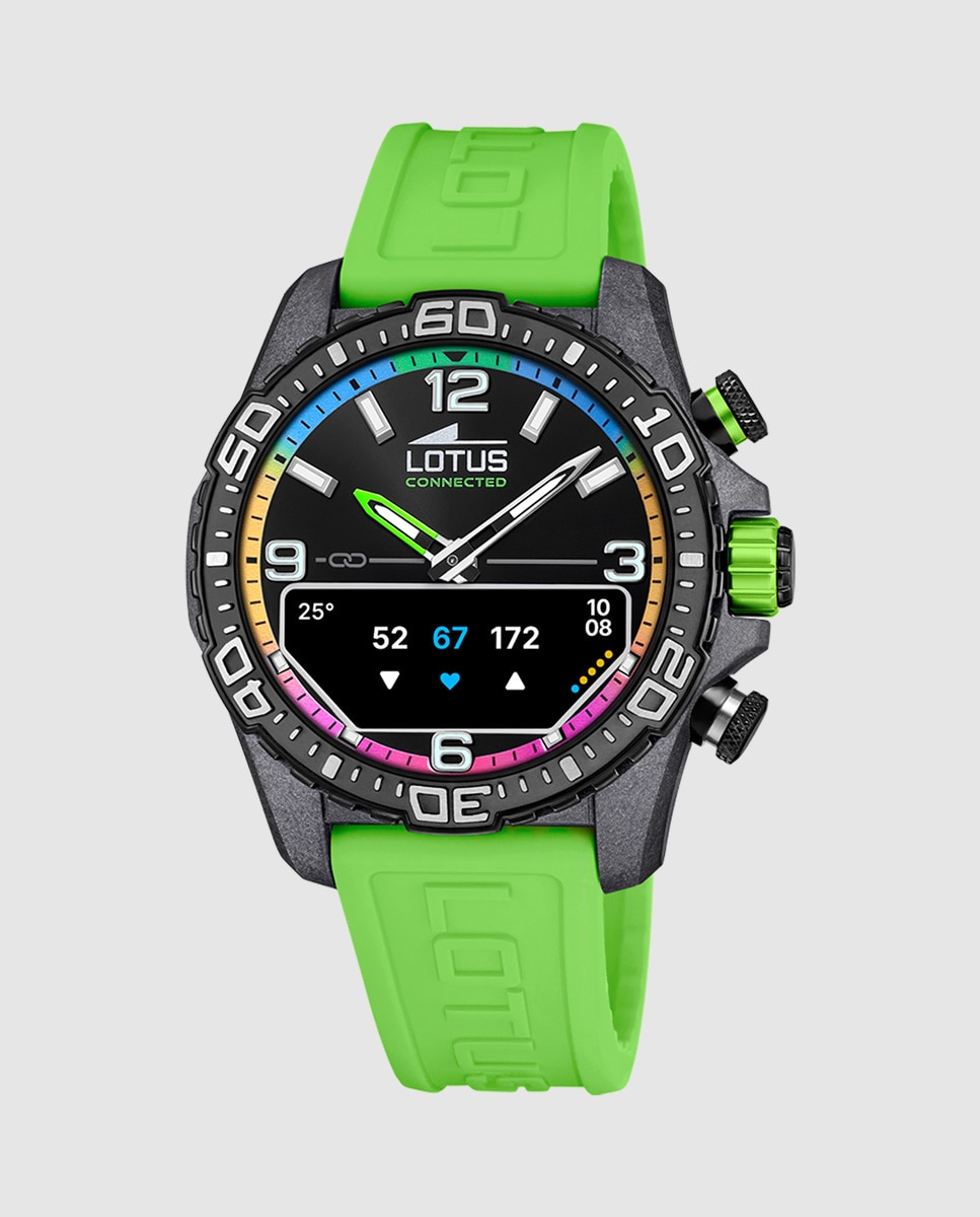 Smartwatch 20000 a Connected D de Borracha Verde Verde-1