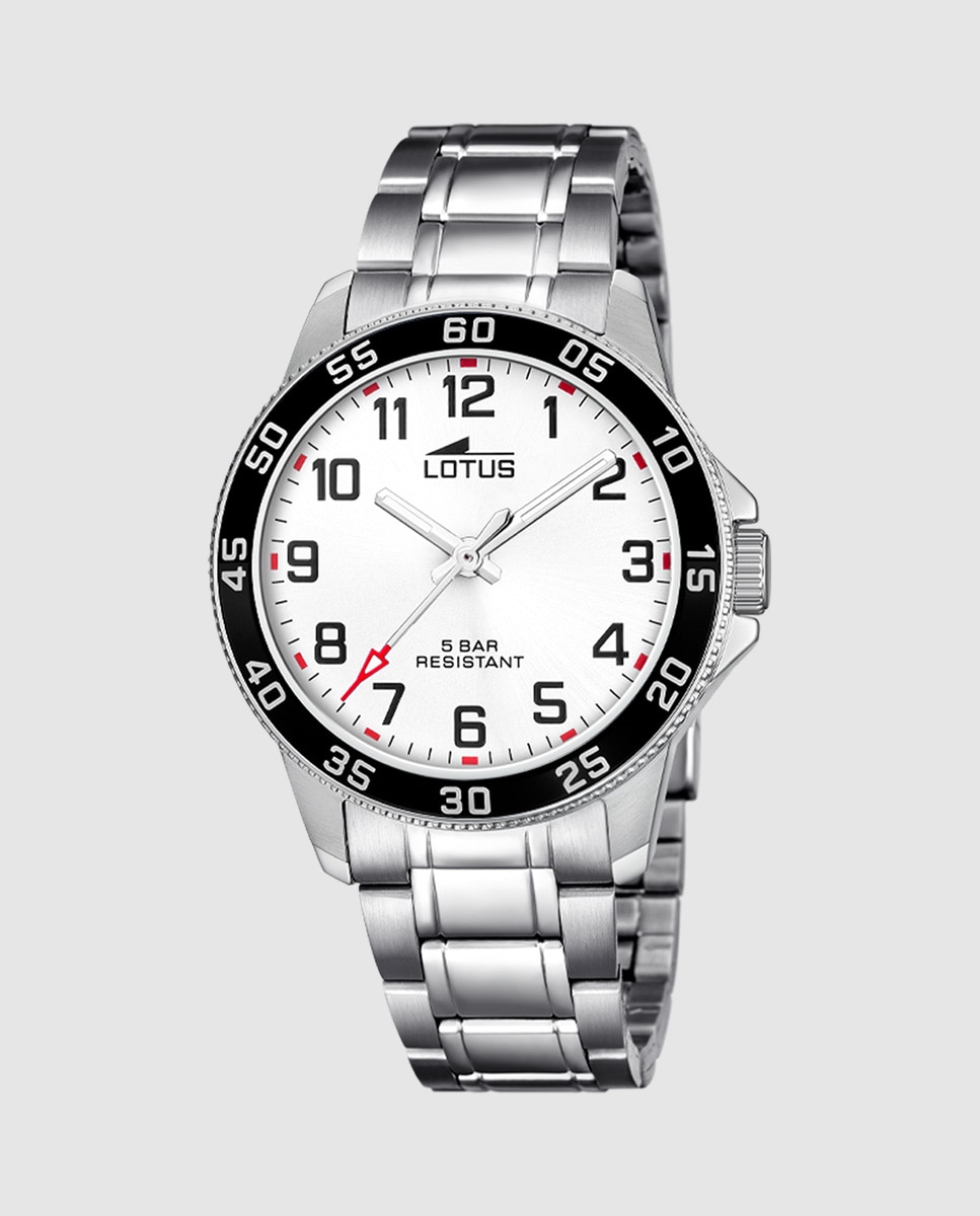 Relógio Infantil 18786/4 Junior Collection de Aço Prateado com Pulseira de Oferta Prata mate-2