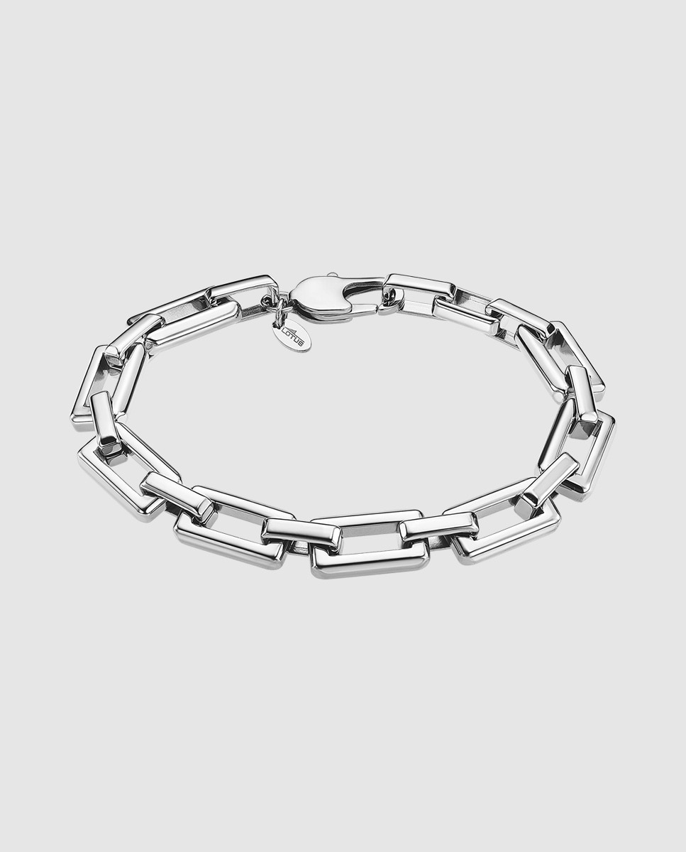 Pulseira de Elos Lotus Style Ls2424-2 1 Urban Woman de Aço Inoxidável 316l com Acabamento Brilhante Prateado-1