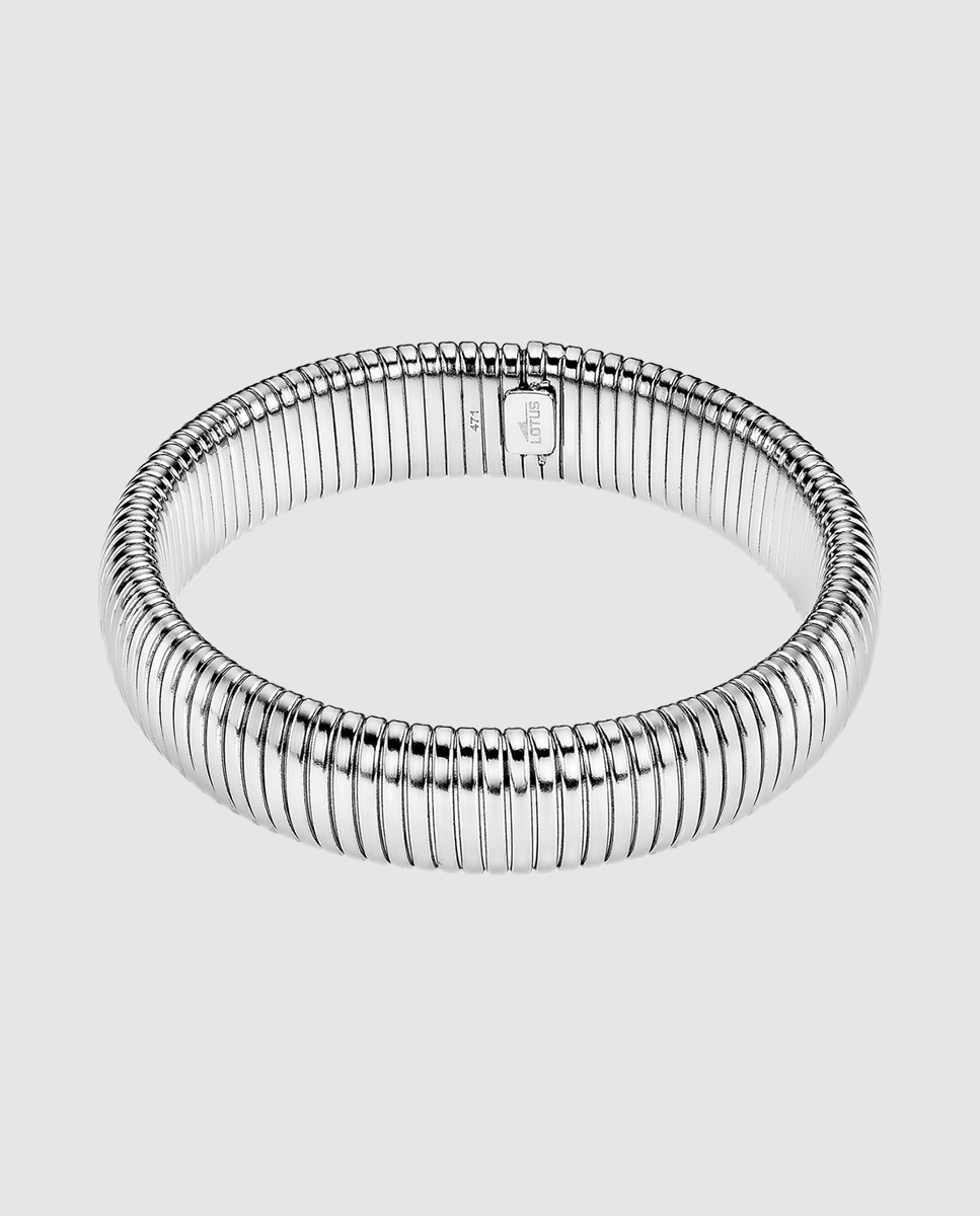 Pulseira Lotus Style Ls2438-2/1 Urban Woman de Aço Inoxidável 316l com Acabamento Brilhante Prateado-1