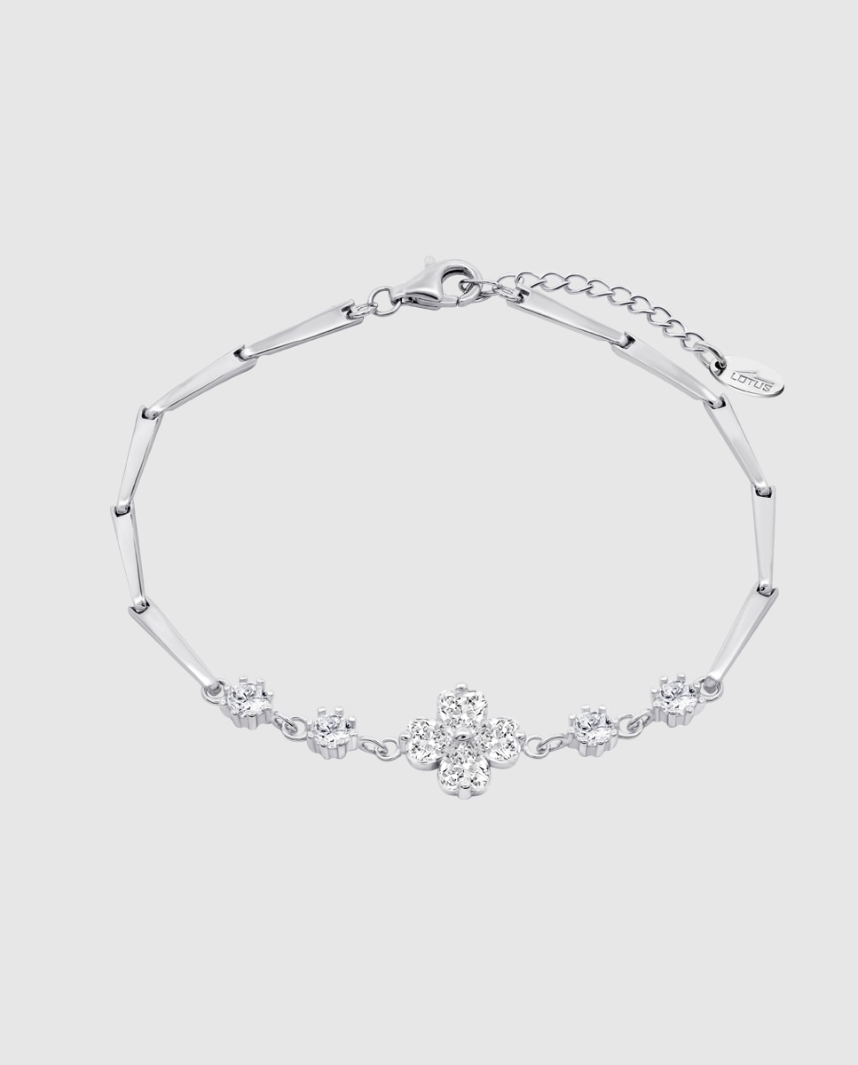 Pulseira Lotus Silver Lp3812-2/1 Glam de Prata com Acabamento Brilhante Prateado-1