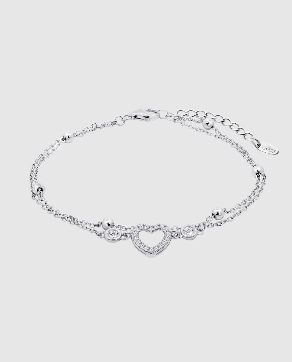 Pulseira Lotus Silver Lp3818-2/1 Moments de Prata com Acabamento Brilhante Prateado-1