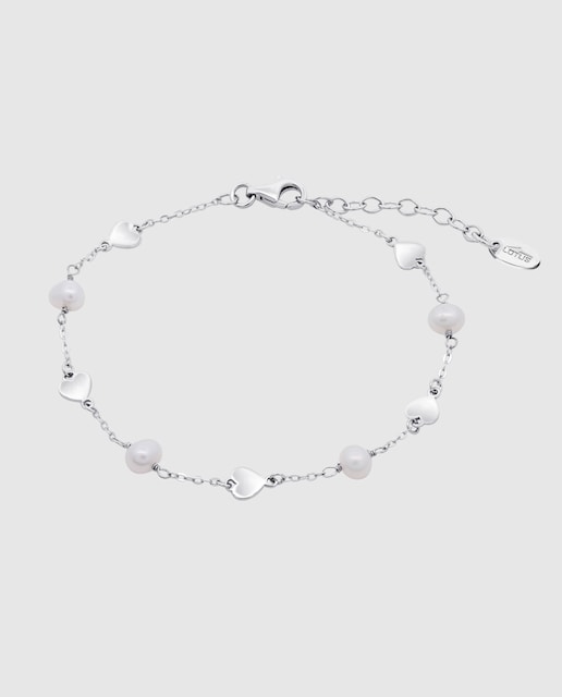 Imagem 0 de Pulseira Lotus Silver Lp3855-2/1 Pearls de Prata com Acabamento Brilhante e Pérolas