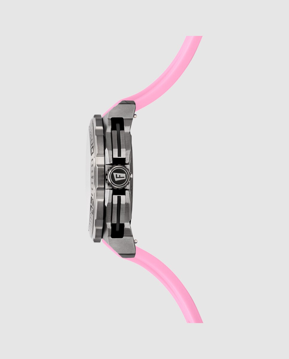 Relógio F20725/2 Chrono Bike de Borracha Rosa Rosa-5