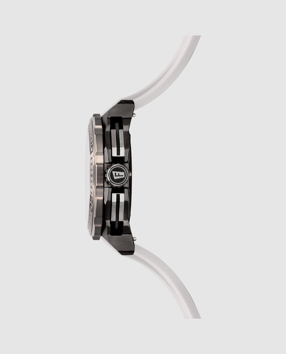 Relógio F20726/1 Chrono Bike de Borracha em Cinzento Cinzento-5