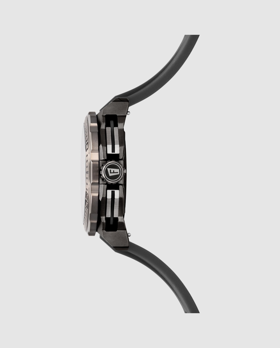 Relógio F20726/3 Chrono Bike de Borracha em Preto Preto-5