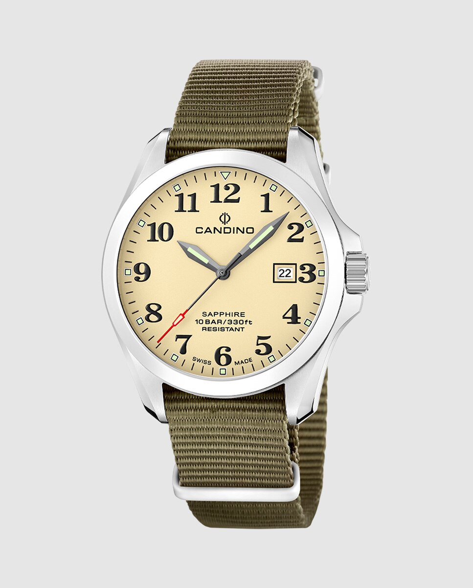 Relógio C4785/1 Field Watch de Aço Prateado Prata-4