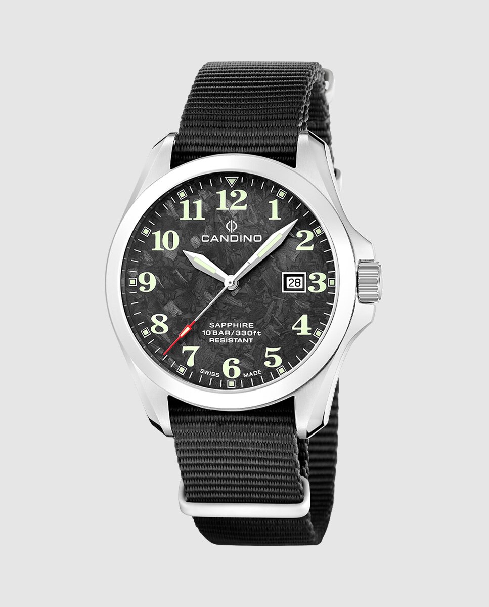 Relógio C4785/4 Field Watch de Aço Prateado Prata-4