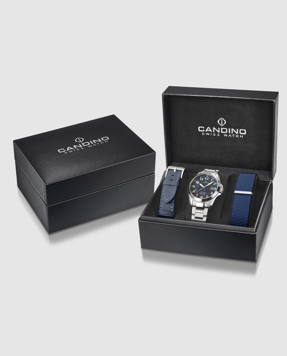 Relógio C4785/2 Field Watch de Aço Prateado Prata-2