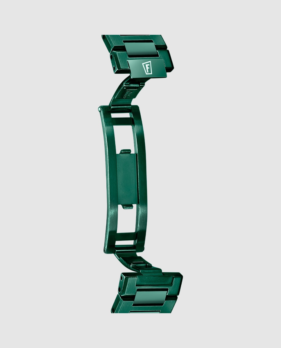 Relógio F20072/1 Swiss Made Automático de Aço em Verde Verde-2