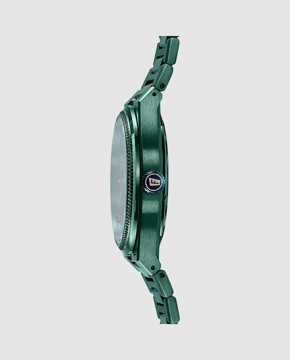 Relógio F20072/1 Swiss Made Automático de Aço em Verde Verde-3