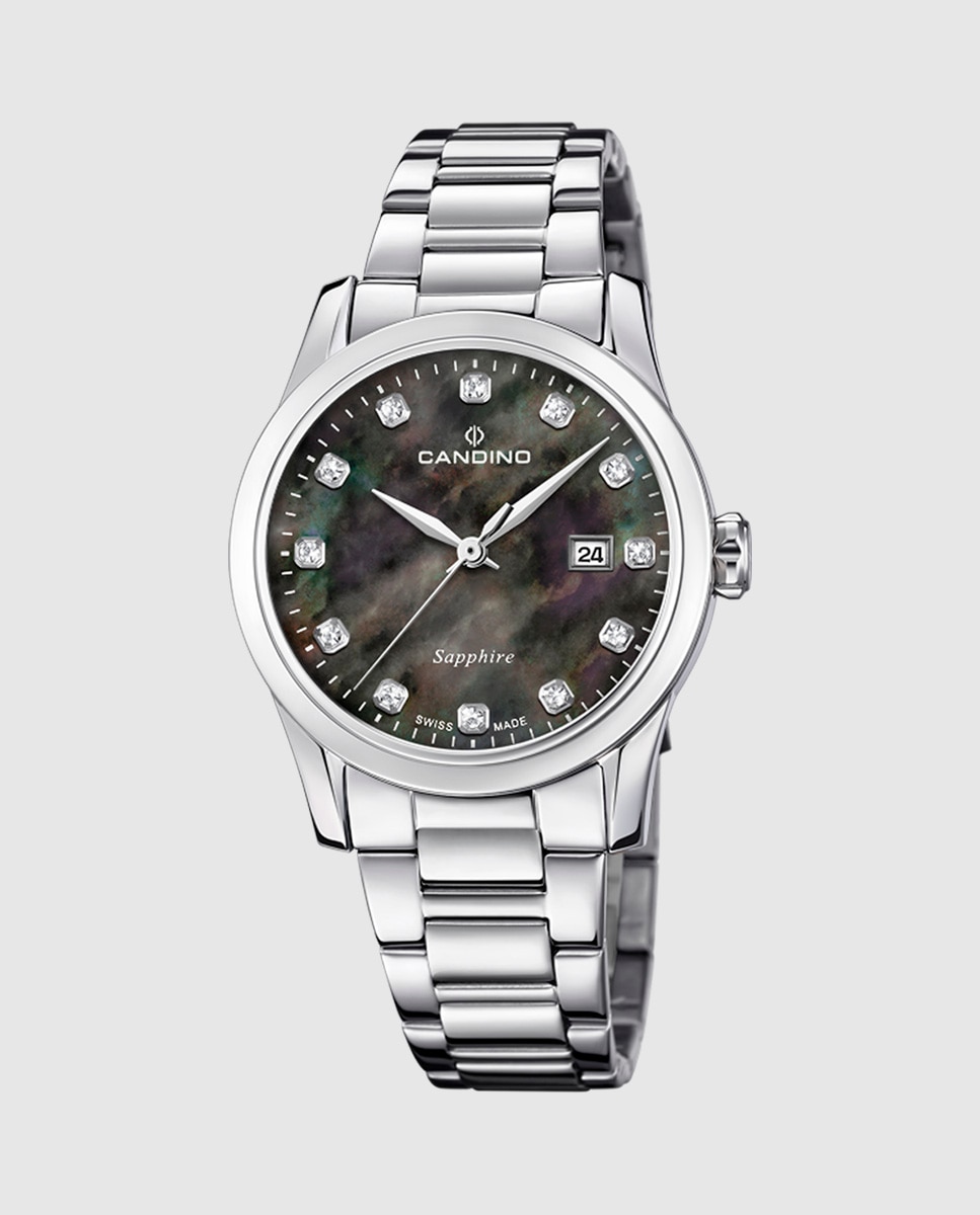 Relógio C4738/7 Classic Ladies de Aço Prateado Prata-1