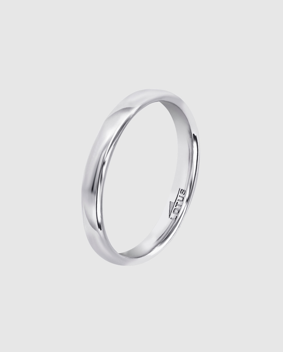 Imagem 0 de Anel Lotus Silver Lp3868-3 Love Ring de Prata com Acabamento Brilhante