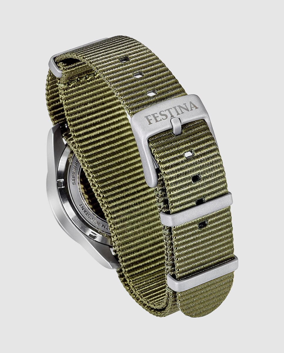 Relógio F20082/2 Field Watches de Têxtil em Verde Verde-5