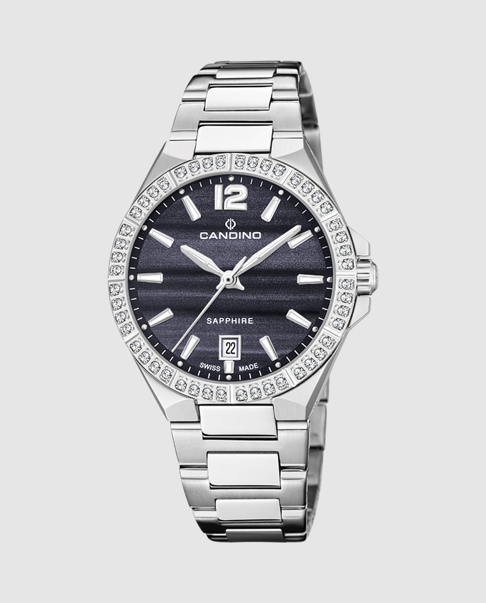 Relógio C4760 e Classic Ladies de Aço Prateado Prata-1