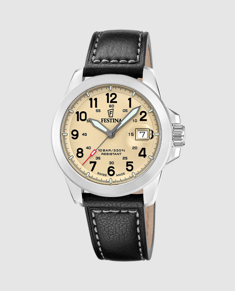 Relógio F20081/1 Field Watches de Aço Prateado Prata-4