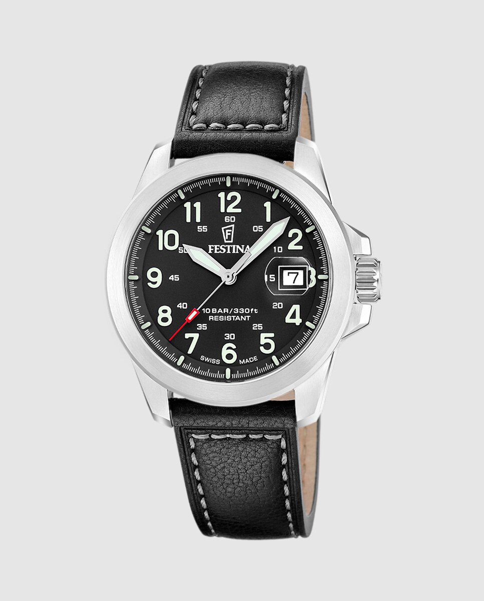 Relógio F20081/4 Field Watches de Aço Prateado Prata-3