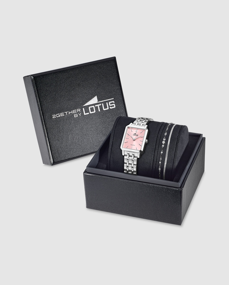 Relógio de Mulher 19008/2 2gether em Aço Prateado com Pulseira de Aço de Oferta Prata-1