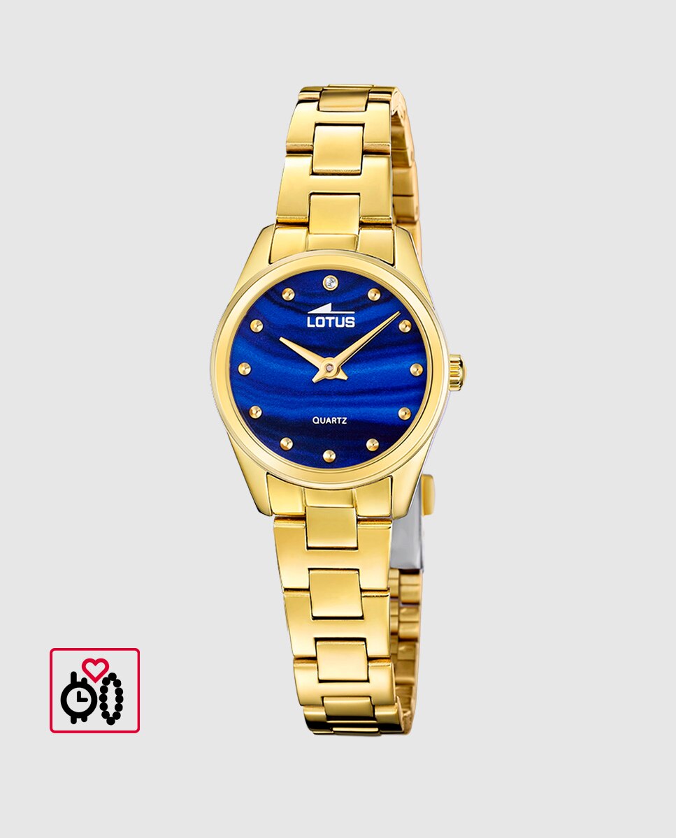 Relógio 19007/2 2gether em Aço Dourado com Pulseira de Aço de Oferta Ouro-2