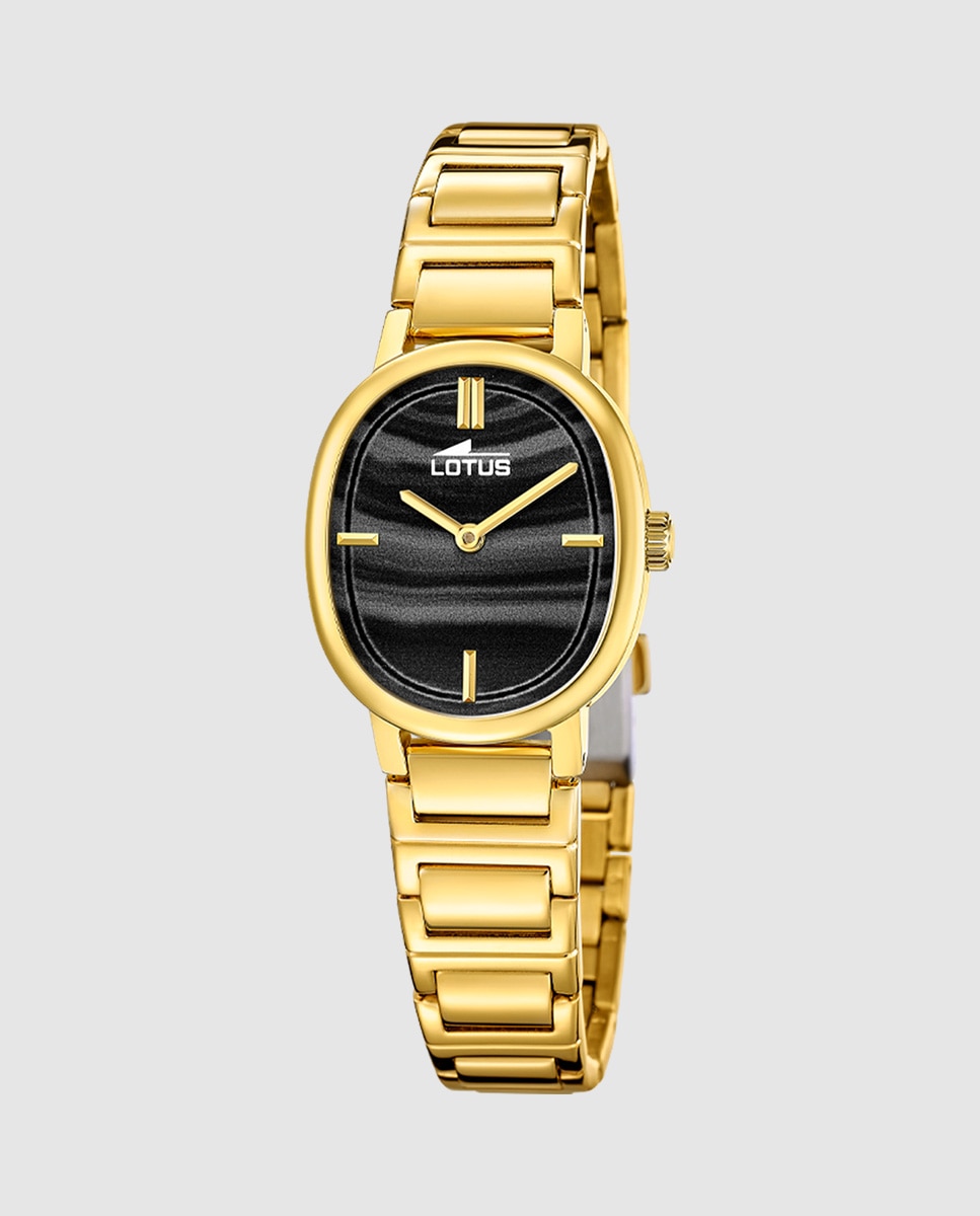 Relógio de Senhora 19013/5 2gether em Aço Dourado com Pulseira de Aço de Oferta Ouro-2