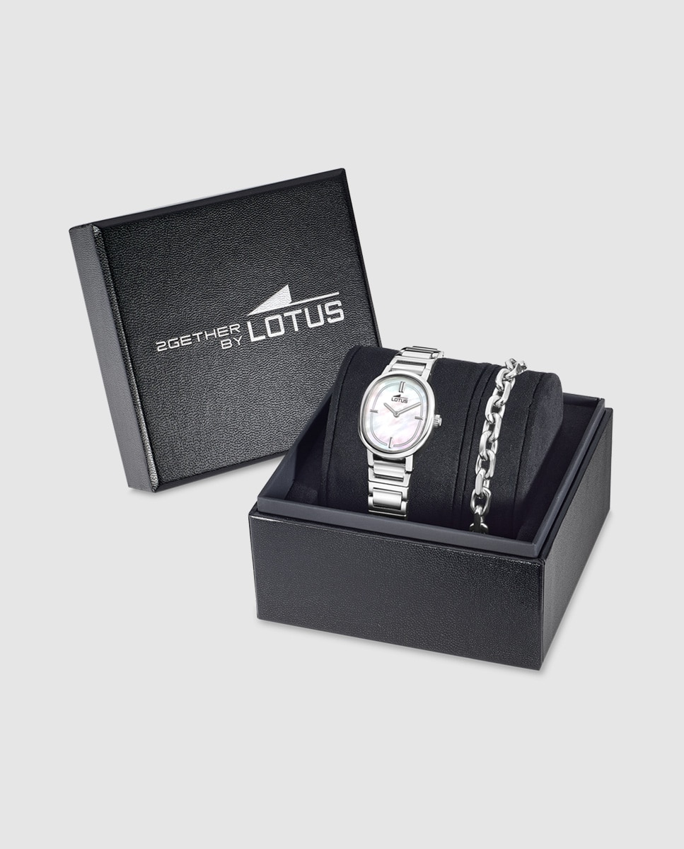 Relógio 19012/1 2gether de Aço Prateado com Pulseira de Aço de Oferta Prata-1