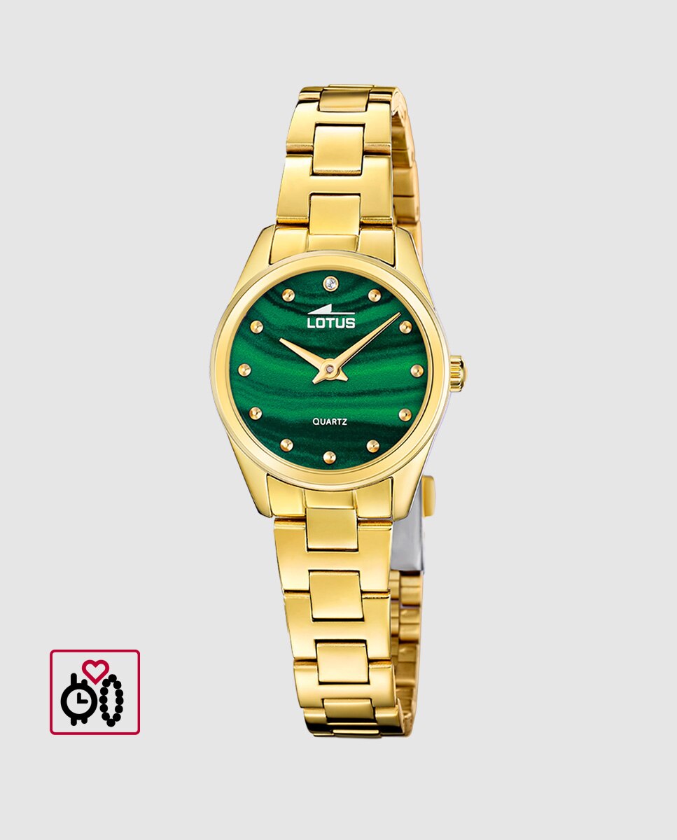 Relógio 19007/3 2gether de Aço em Dourado com Pulseira de Aço de Oferta Ouro-2