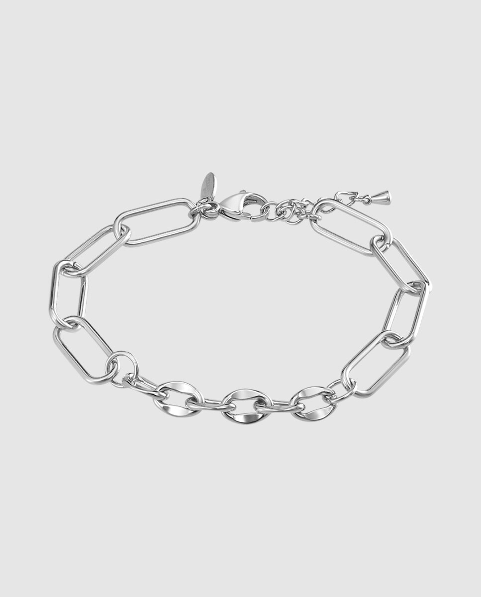 Relógio de Mulher 19010/2 2gether em Aço Prateado com Pulseira de Aço de Oferta Prata / Rosa-3