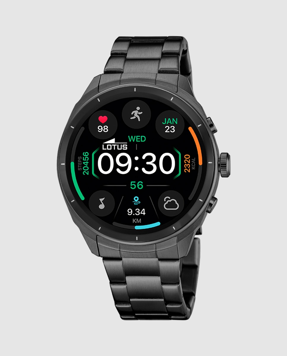 Relógio Smartwatch 50207/1 Smartime 2nd Gen de Aço em Preto Preto-1