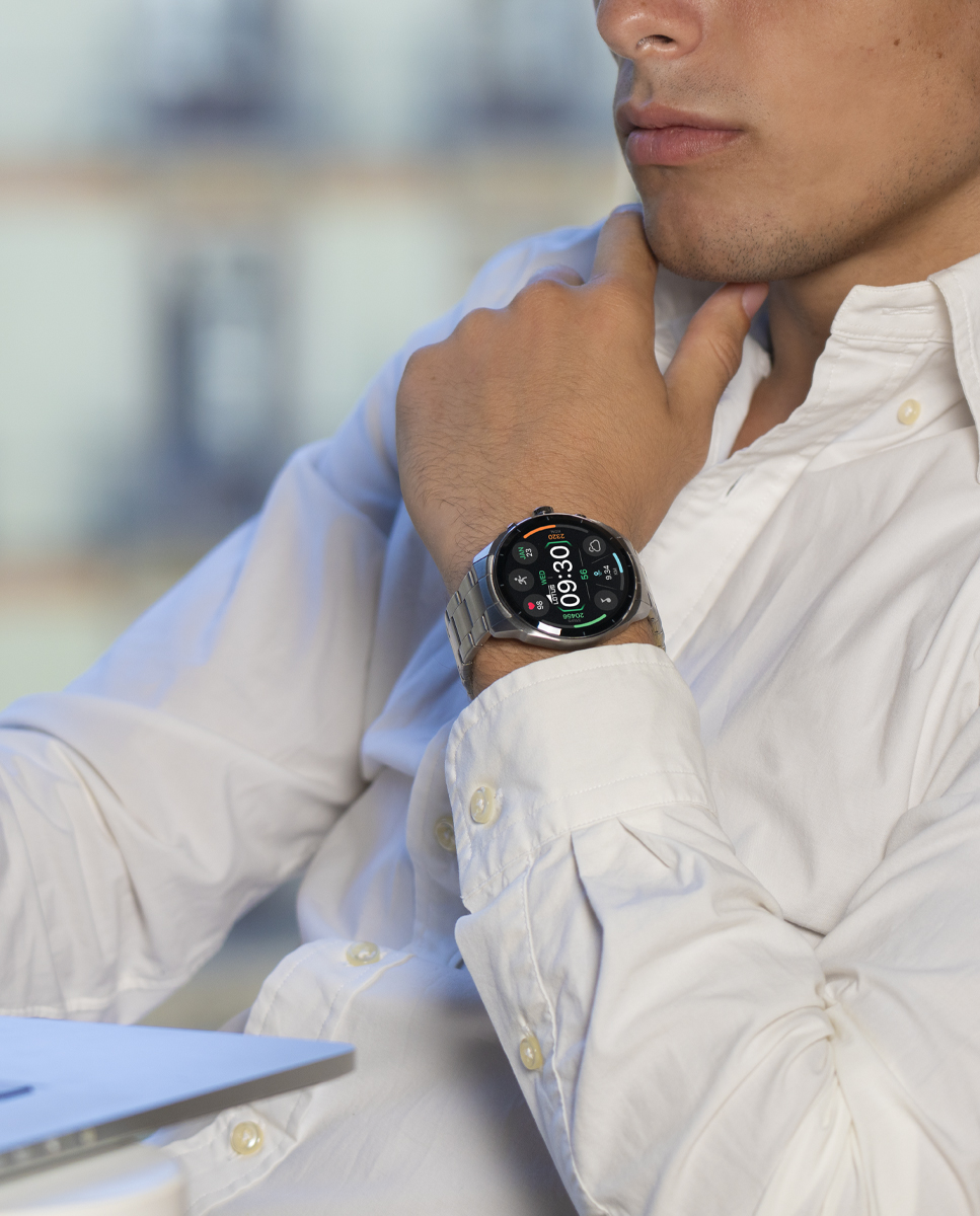 Smartwatch 50206/1 Smartime 2nd Gen de Aço Prateado Prata-2