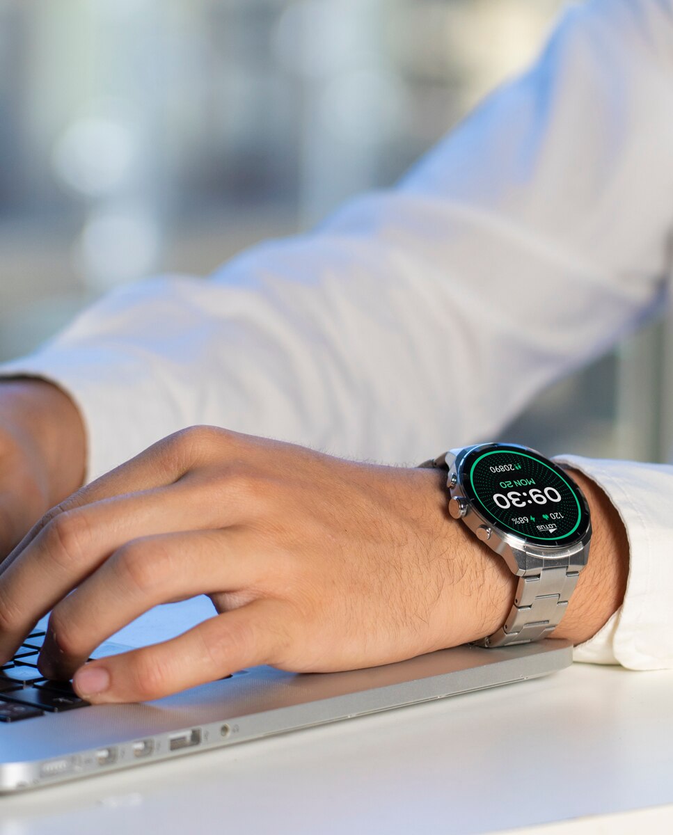 Smartwatch 50206/1 Smartime 2nd Gen de Aço Prateado Prata-3