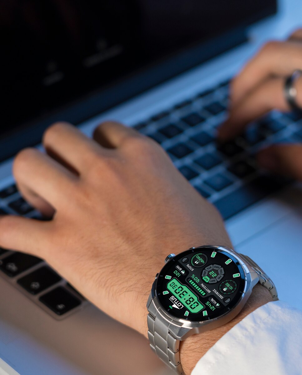 Smartwatch 50206/1 Smartime 2nd Gen de Aço Prateado Prata-4