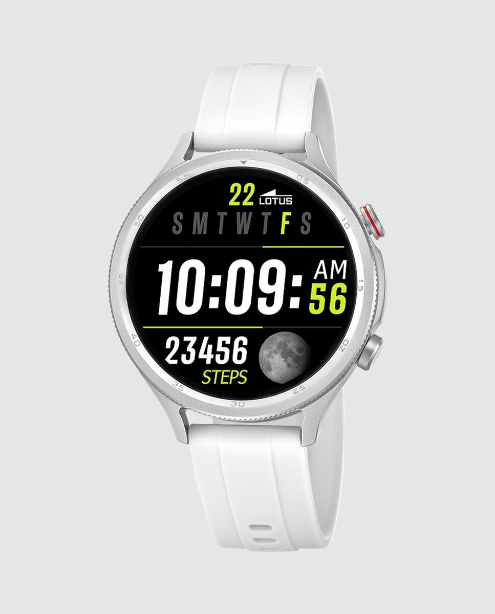 Imagem 0 de Relógio Smartwatch 50203/1 Smartime 2nd Gen de Borracha em Branco