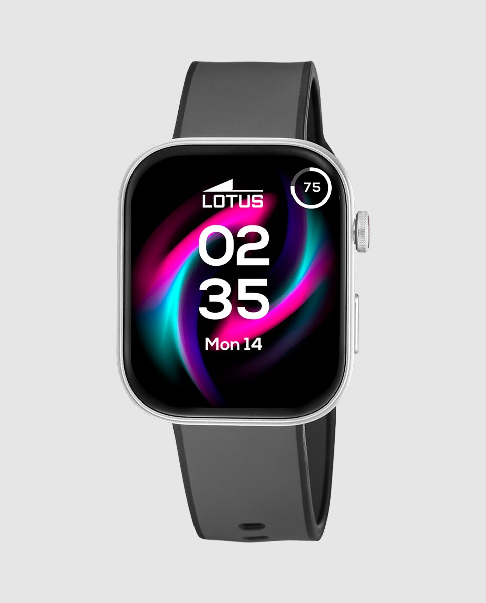 Relógio Smartwatch Unissexo 50213/1 Smartime 2nd Gen de Borracha em Cinzento Cinzento-1