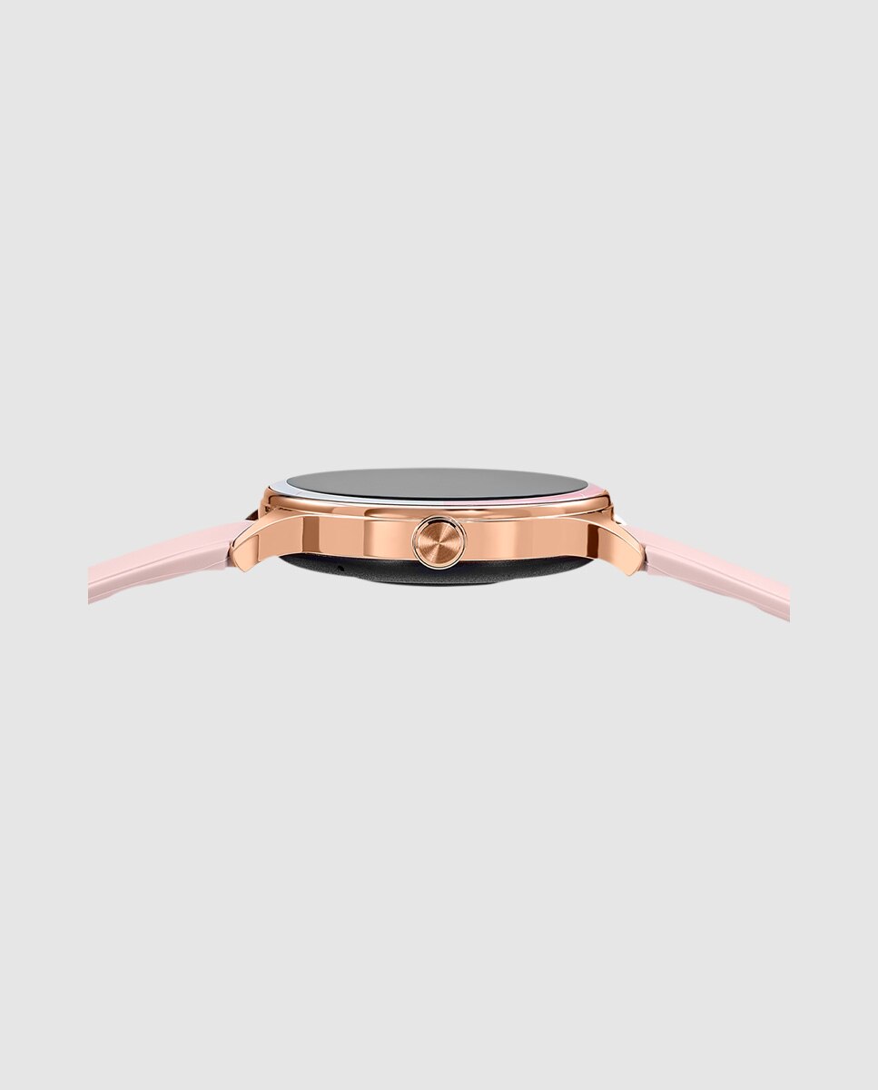 Relógio Smartwatch 50201/1 Smartime 2nd Gen de Borracha em Rosa Rosa-3