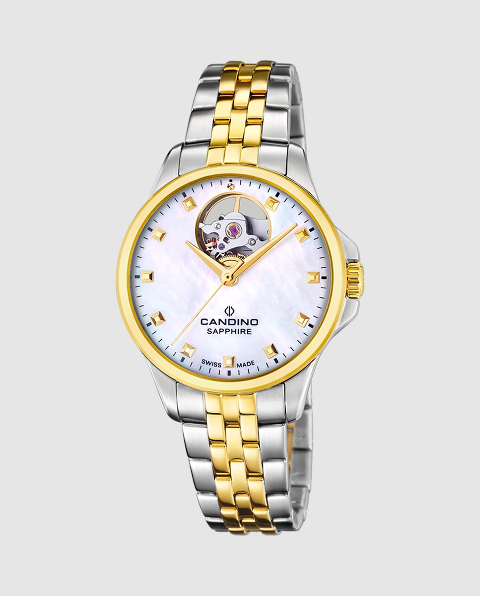 Imagem 0 de Relógio Automático C4771/A de Aço em Branco