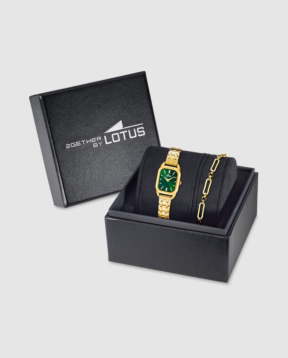 Relógio 19041/4 2gether em Aço Dourado com Pulseira de Aço de Oferta Ouro-1
