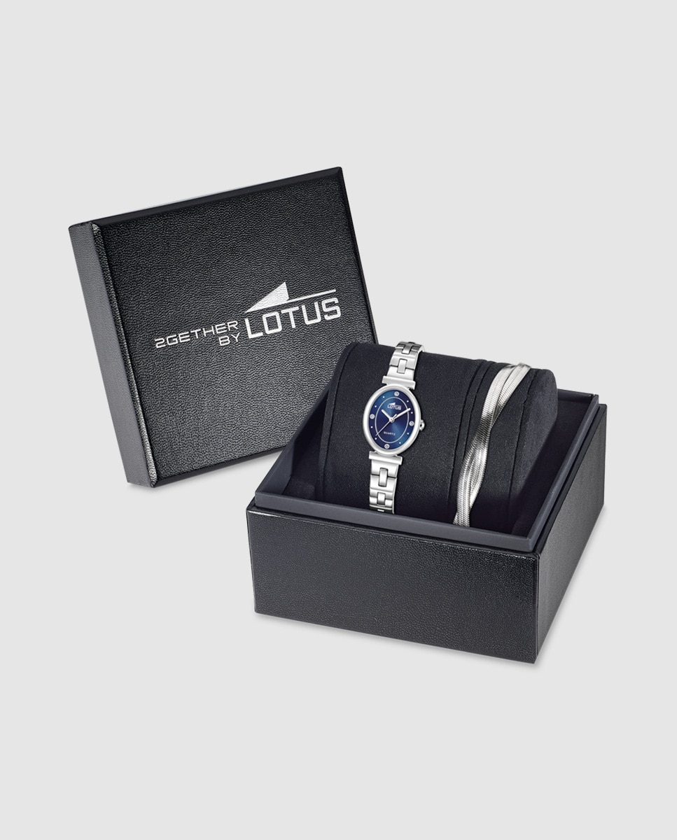 Relógio de Mulher 19016/2 2gether em Aço Prateado com Pulseira de Aço de Oferta Prata-1