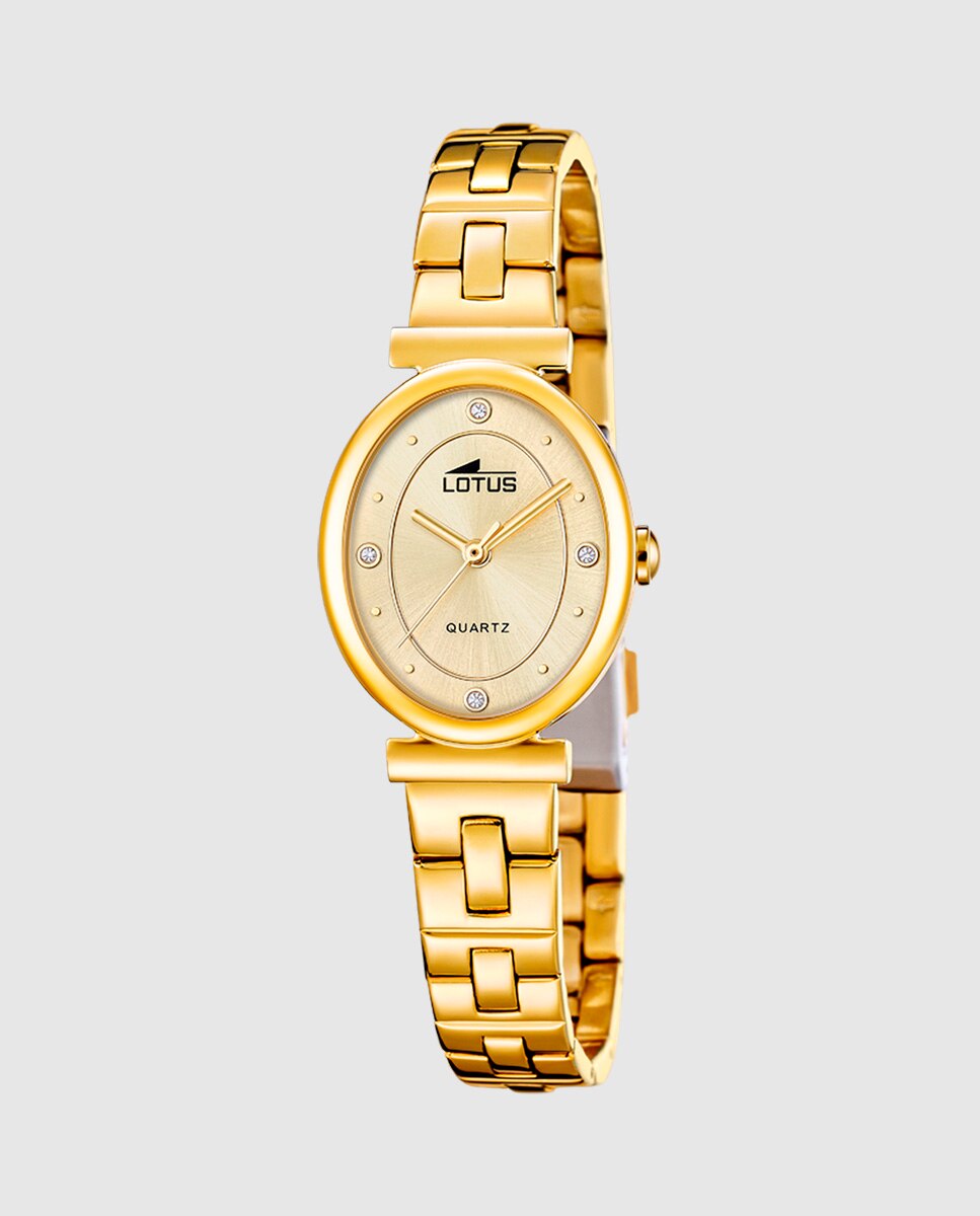 Relógio 19018/2 2gether em Aço Dourado com Pulseira de Aço de Oferta Ouro-2